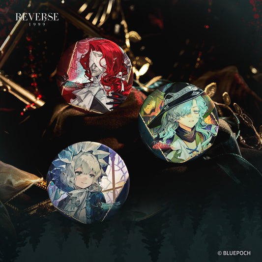 Reverse: 1999 "A Night of the Bizarre" Character Garment Badge Set