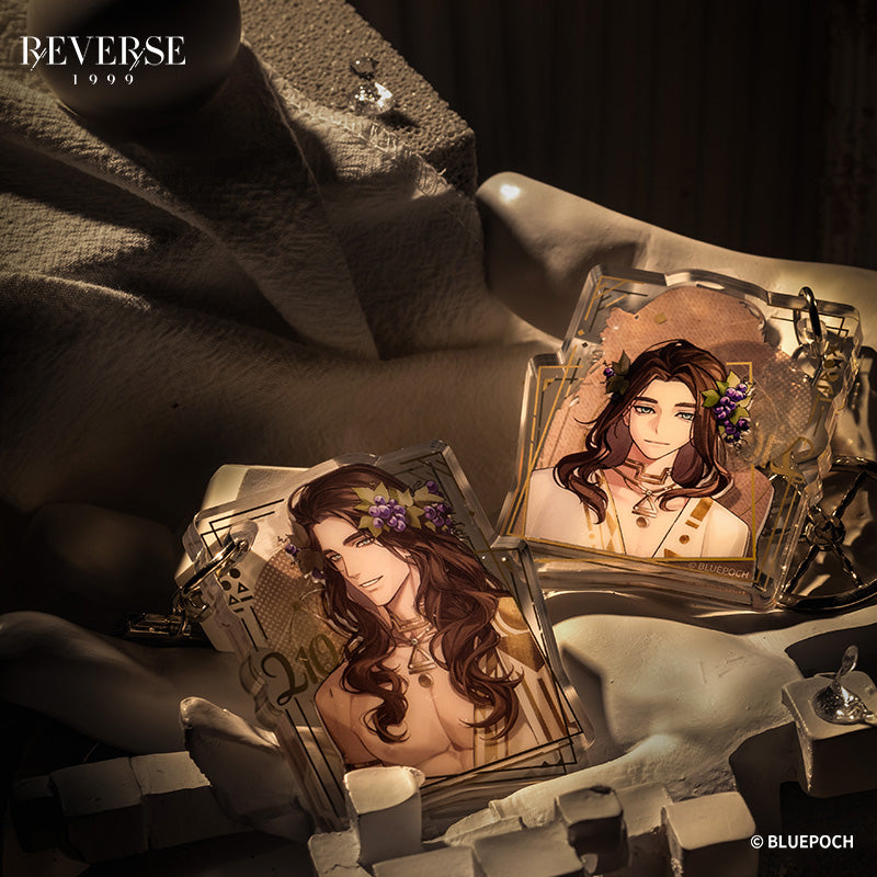 リバース:1999 アクリルキーホルダー:箔押しの鏡像