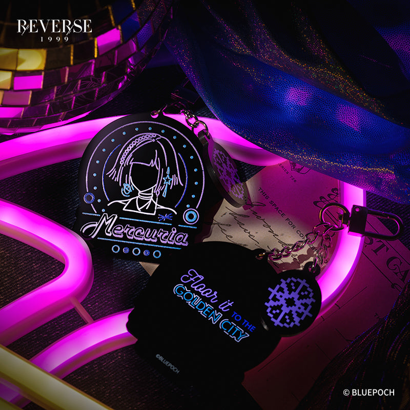 「リバース:1999」 *蛍光と暗影*ネオン風キャラクターチャーム