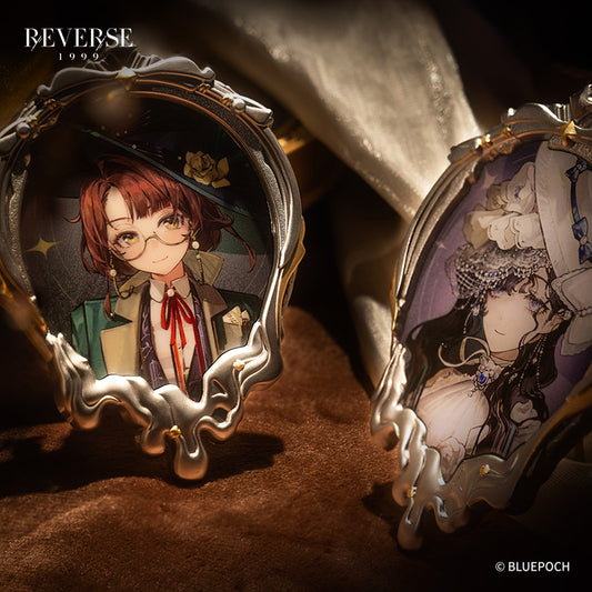 「リバース:1999」 *切り取られたスクリーンの瞬間*ダイカットキャラクター肖像画オブジェ