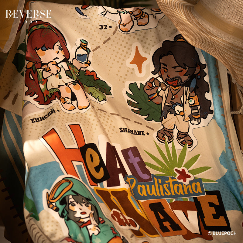 「リバース:1999」*砂と波しぶき*ビーチタオル