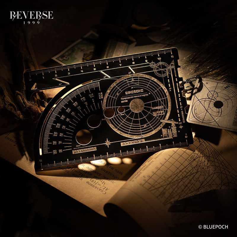 リバース:1999 *自然と線の写像*スヴィスティ·キャライメージ定規セット