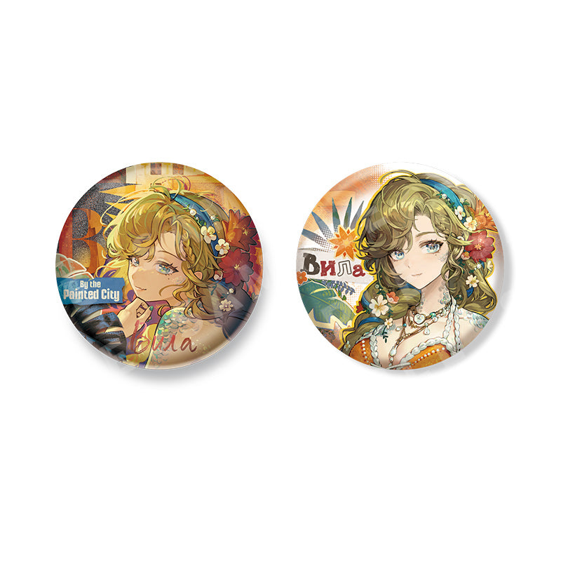 「リバース:1999」*パウリスタナの熱波*キャラクターコスチューム缶バッジセット