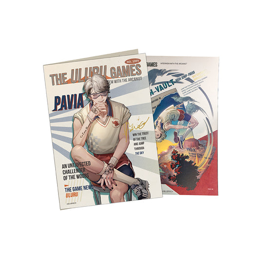 リバース:1999 *赤い土地*シリーズ コスチューム切り抜きセット