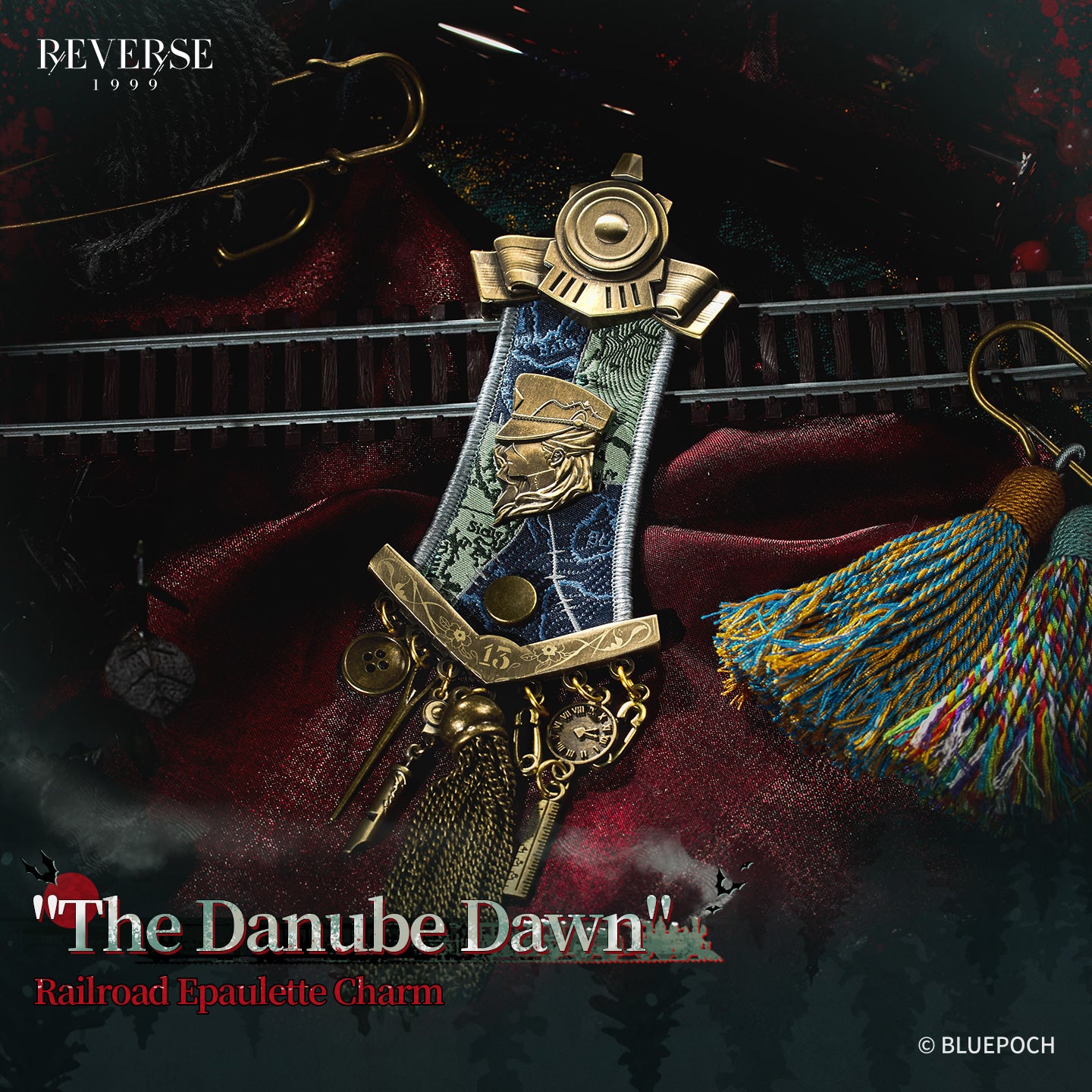 *ドナウ・デイブレイク号*鉄道肩章モチーフチャーム