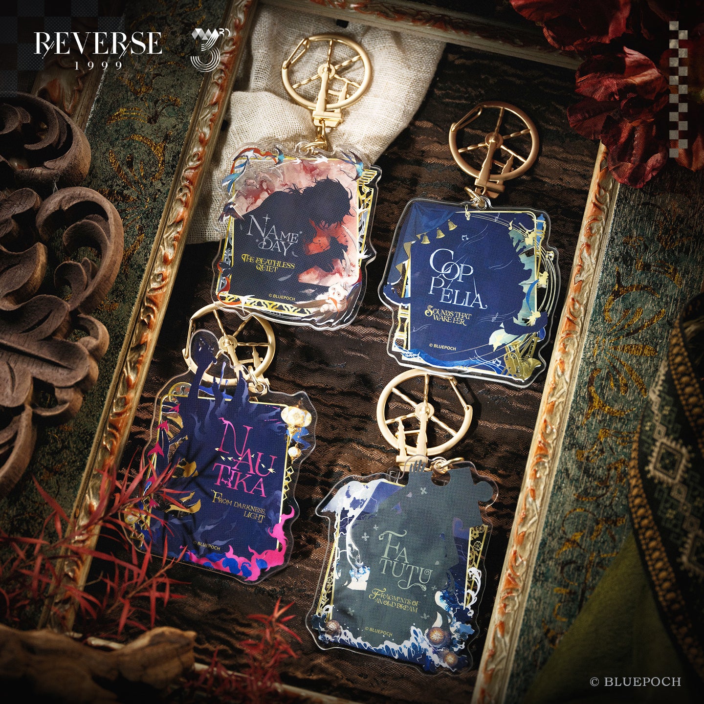 *生死の問い*キャラクターコスチュームアクリルチャーム