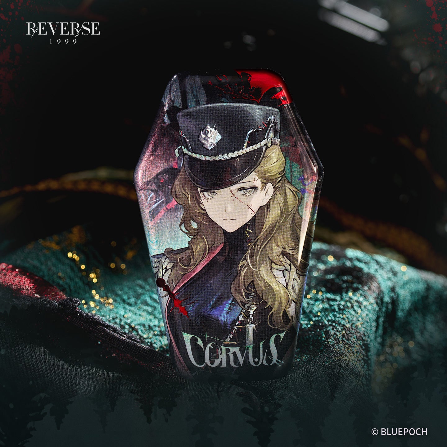 *吸血鬼の記憶*キャラクター棺桶型バッジ