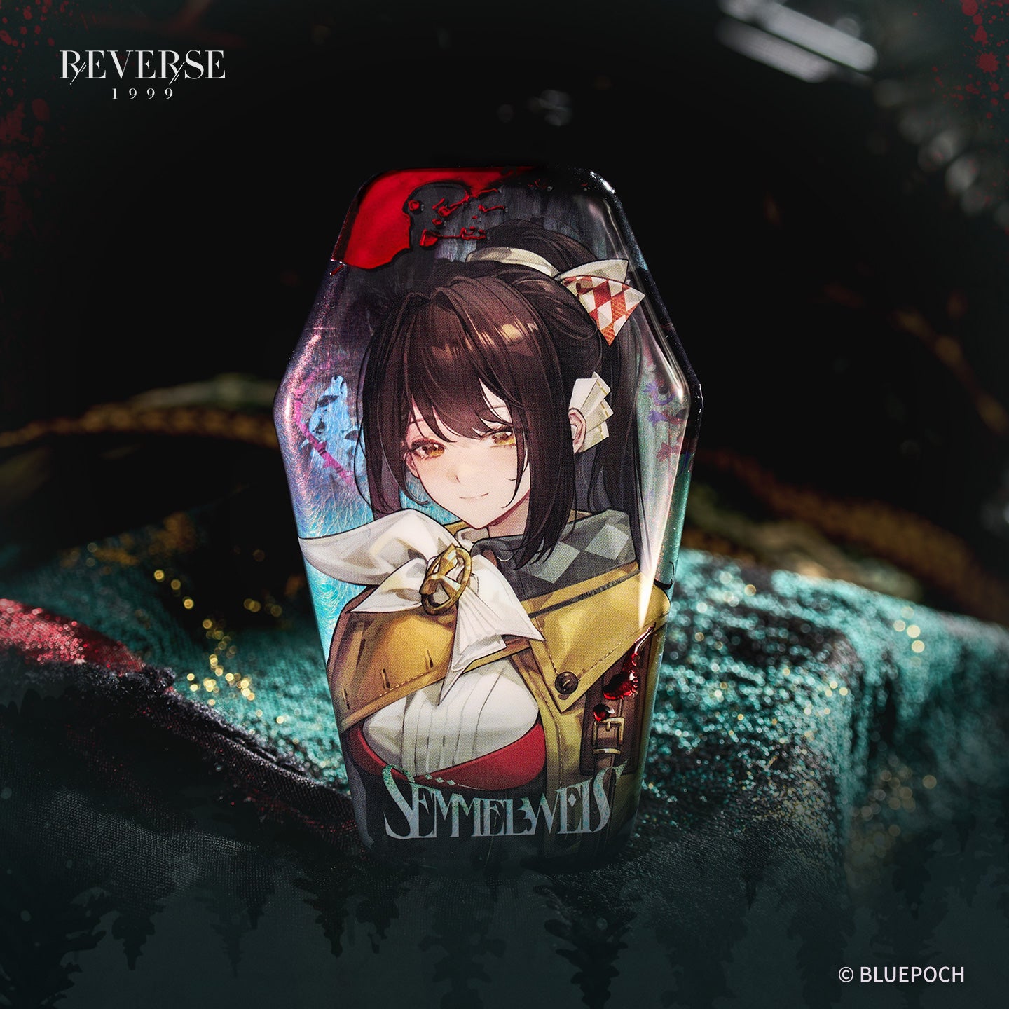 *吸血鬼の記憶*キャラクター棺桶型バッジ