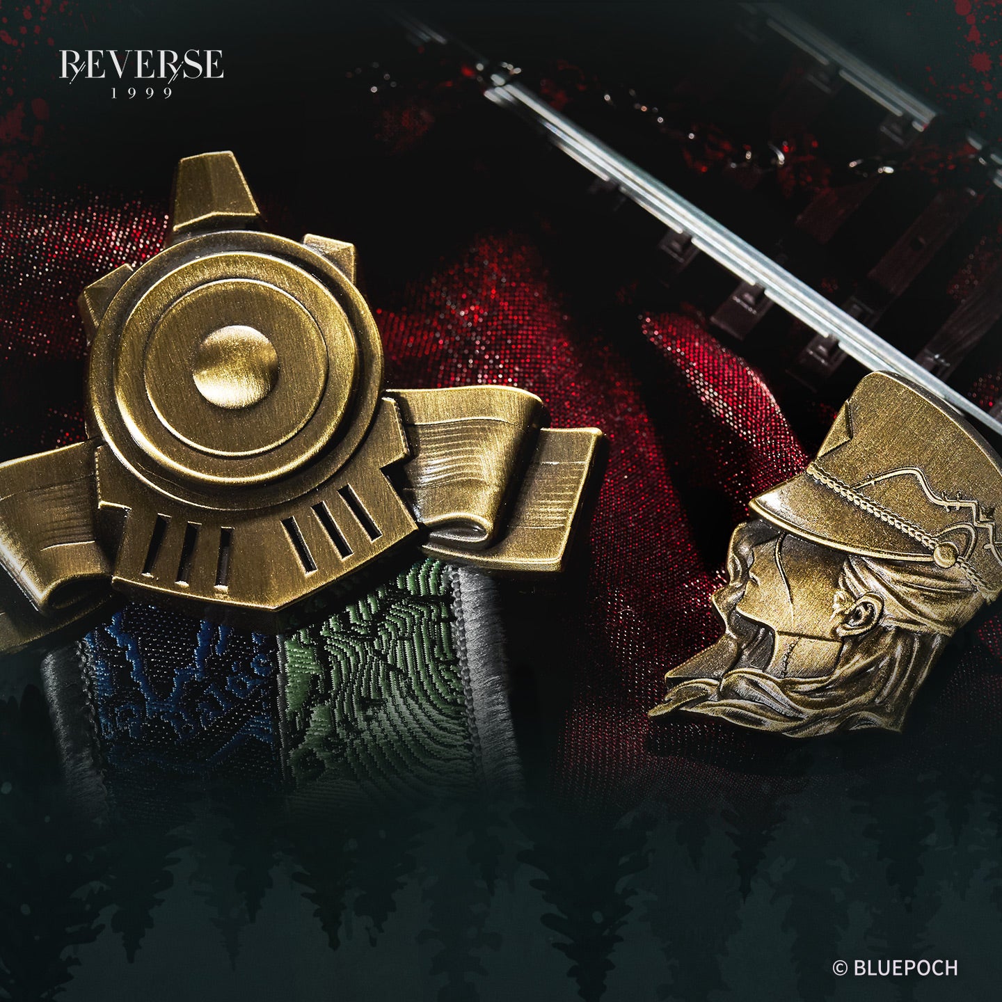 *ドナウ・デイブレイク号*鉄道肩章モチーフチャーム