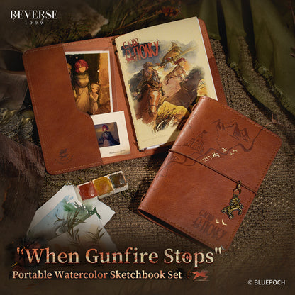 「リバース：1999」 *砲火が鎮まるひと時*携帯用水彩スケッチブックセット