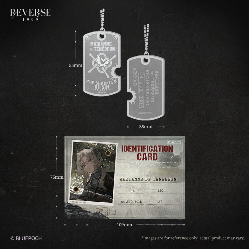 「リバース：1999」 *帰郷の嘆き*メタルペンダントセット