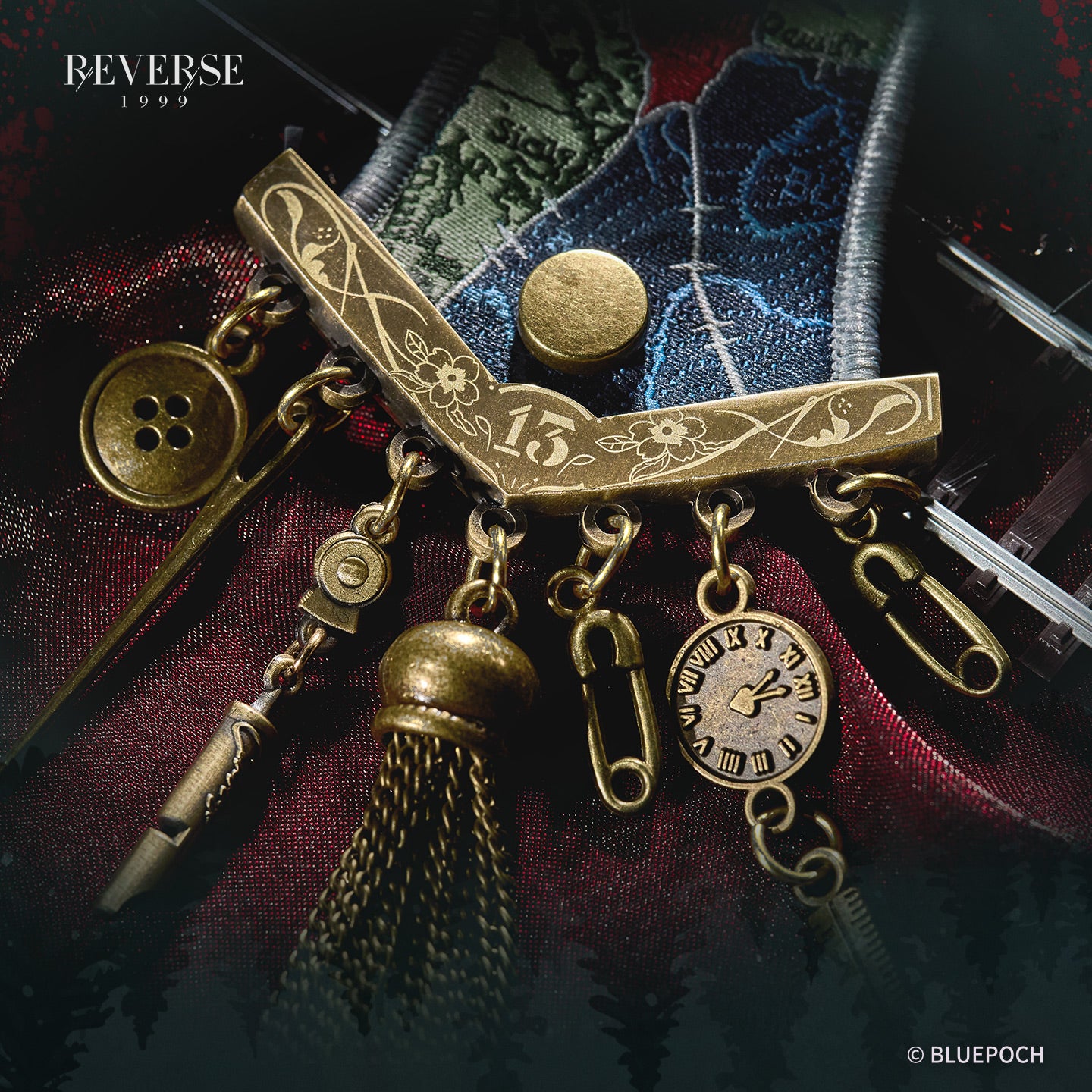 *ドナウ・デイブレイク号*鉄道肩章モチーフチャーム