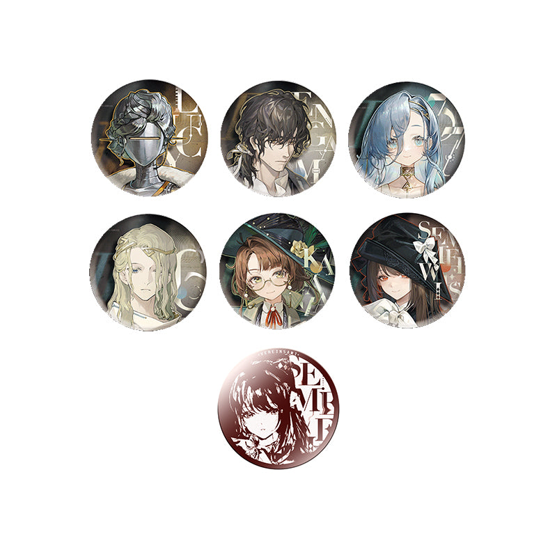 リバース：1999  *孤独な逆行*シリーズ キャラクターバッジセット