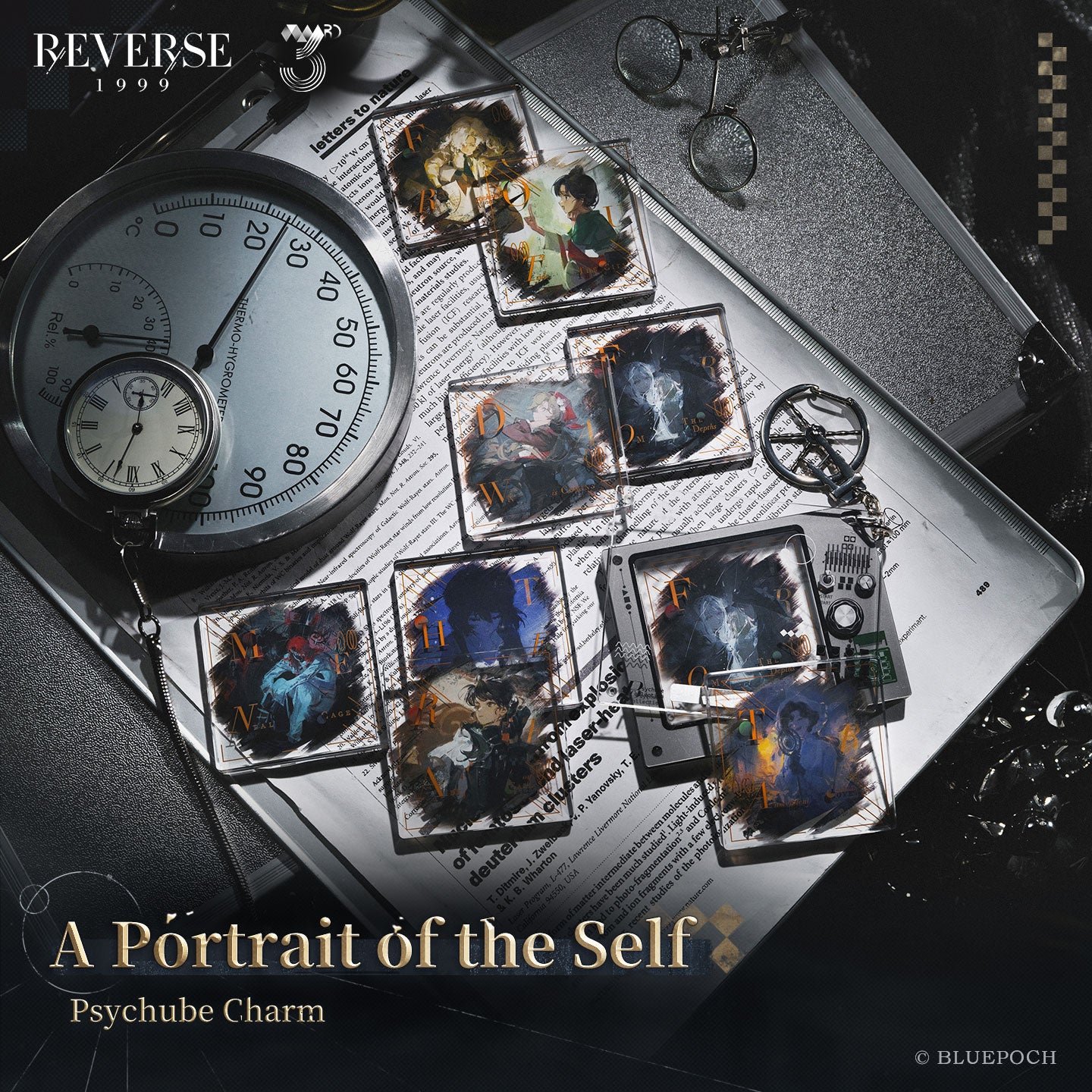 "A Portrait of the Self" Psychube Charm 3.0