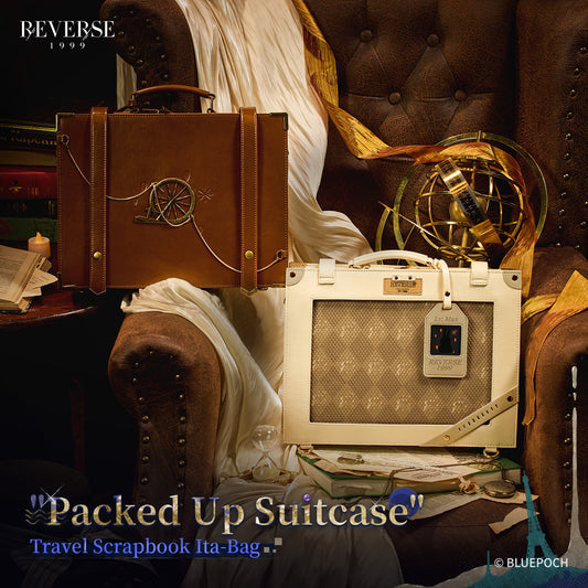 *荷造完了*「旅行手帳」モチーフ痛バッグ